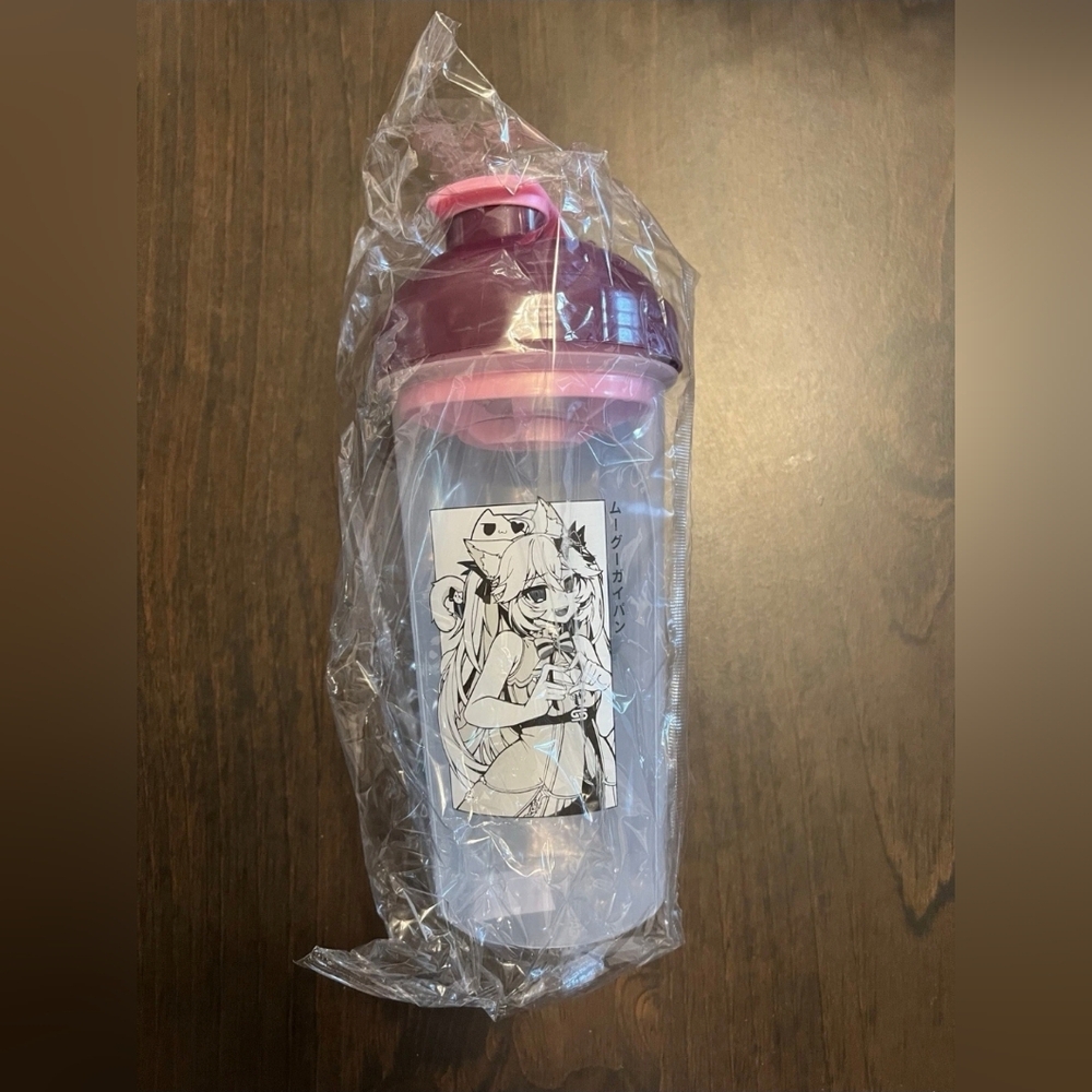 GamerSupps Waifu Cups X Nyanners Shaker Cup Cat Girl VTuber Catgirl NEW